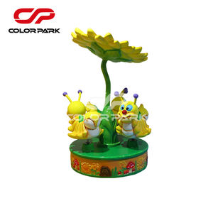 Parc coloré 3 sièges carrousel champ <span class=keywords><strong>de</strong></span> foire électrique enfants joyeux tour carrousel <span class=keywords><strong>de</strong></span> Machine <span class=keywords><strong>de</strong></span> <span class=keywords><strong>jeu</strong></span> d'arcade à <span class=keywords><strong>pièces</strong></span> pour enfants - Product Image 5