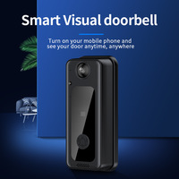 Nouvelle caméra de vision nocturne WIFI, sécurité domestique, sonnette intelligente HD, interphone bidirectionnel, sonnette vidéo intelligente sans fil, électronique