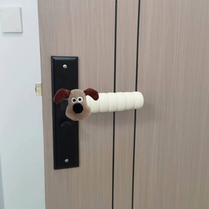 Offre Spéciale dessin animé Animal poignée de porte ESD chaud anti-dérapant poignée de porte couvre Anti-impact poignée de porte protecteur - Product Image 3