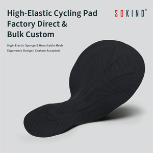 Imbottitura per Pantaloncini da <span class=keywords><strong>Ciclismo</strong></span> di Alta Qualità, Alta Densità, Reversibile, Taglie Grandi, Unisex, Ecologica, Traspirante, con Cuscinetto in <span class=keywords><strong>Gel</strong></span> - Product Image 1