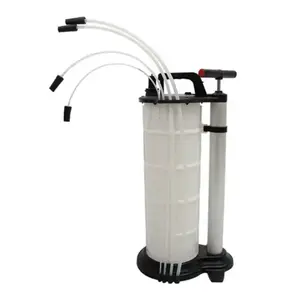 9L Engine Oil Extractor Pump Manual Suction Vacuum Fluid Transfer Pump Tank Fluid Transfer Pumps Oil Extractors