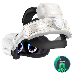 Pour Meta pour Quest 2 bandeau de charge externe pour les joueurs Capacité 5200mAh Communication filaire Accessoires <span class=keywords><strong>VR</strong></span> populaires - Product Image 4