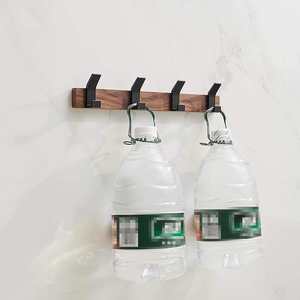 Ganchos de Pared de Madera de Nogal de Alta Calidad, Organizador Individual, Perchero Plegable de Madera para Pared - Product Image 2