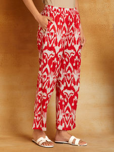 ชุดเสื้อผ้าพิมพ์ลายดอกไม้สไตล์ชาติพันธุ์ ผ้าฝ้ายแท้ 100% ขายดีอันดับต้นๆ ผลิตจากวัสดุรีไซเคิล สำหรับฤดูใบไม้ผลิ/ฤดูร้อน จากซัพพลายเออร์อินเดีย - Product Image 6