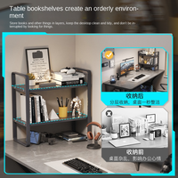 Bureau d'ordinateur de jeu et de travail réglable de base, luxe, bleu, mini, haut de gamme, à vendre