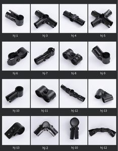 אלקטרופורזה HJ-7 צינורות שחור מחברים מפרקים צינור מתכת בעובי 2.3 מ "מ עבור hd 28 מ" מ צינור פלסטיק מצופה רזה - Product Image 3