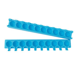 Yongli-Moldes de lechón de esfera redonda de Piruleta de silicona 3D de 10 capacidades para Kit de caramelo duro DIY <span class=keywords><strong>oreo</strong></span> moldes de caramelo de chocolate - Product Image 2