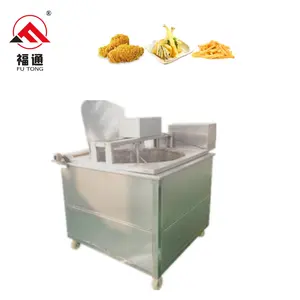 Automatic Small Chicken French Potato Price Chip Fryer Stir Deep Fry Machine