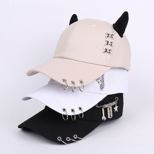 Gorra de Béisbol con Orejas de Gato y Logotipo Personalizado, Unisex, Ajustable, de Algodón, Bordada, Estilo Urbano, Diseño de 6 Paneles - Product Image 6