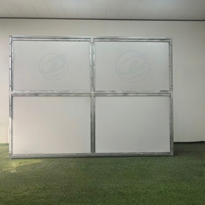 ม้าชุบสังกะสีแบบพกพาใช้กลางแจ้งคุณภาพสูงพร้อมหลังคาแบบคลาสสิก - Product Image 6