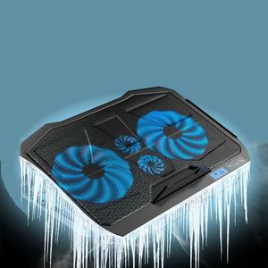 Dispositivo di <span class=keywords><strong>raffreddamento</strong></span> per Laptop RGB da gioco con 4 ventole supporto per <span class=keywords><strong>Notebook</strong></span> con schermo LCD <span class=keywords><strong>raffreddamento</strong></span> per tavolo da 12 pollici a 17 pollici - Product Image 3