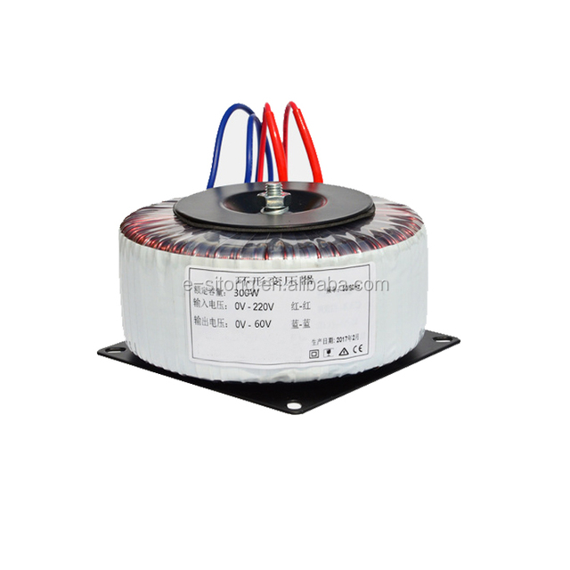 50 0 50V 45 0 45V Single Phase 100% Copper Toroidal Transformer ISO9001 & CE for