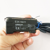E3X-NA11 2M capteur à fibre optique NPN sortie IP50 commutateur photoélectrique 12-24VDC capteur à fibre optique E3X-NA11