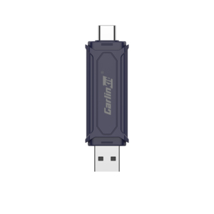 อะแดปเตอร์ไร้สาย 2 in 1 สำหรับ Carplay และ Android Auto รองรับ 5G WiFi ช่องเสียบ USB-A และ Type-C แบบเลือกได้ ใช้งานได้ทันที (Plug and <span class=keywords><strong>Play</strong></span>) รุ่น Mini <span class=keywords><strong>SE</strong></span> Dongle Converter - Product Image 1