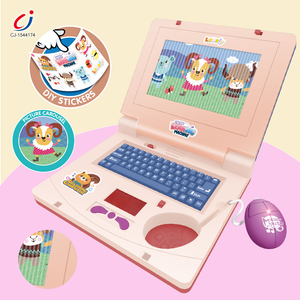 คอมพิวเตอร์เด็ก Chengji แล็ปท็อปเพื่อการศึกษา คอมพิวเตอร์อเนกประสงค์ลายการ์ตูน มีไฟ มีเสียงเพลง ของเล่นเสริมพัฒนาการสำหรับเด็ก ของเล่นอิเล็กทรอนิกส์เพื่อการเรียนรู้ - Product Image 3