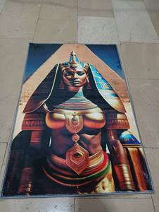 Египетский ковер иероглиф Анубис древний ковер старинные художественные коврики для пола Египетский Декор коврик для гостиной - Product Image 5