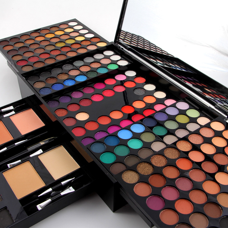 190 Color Eye Shadow Palette Set Custom Logo Eyeshadow Palette Private Label Cosmetics Sets