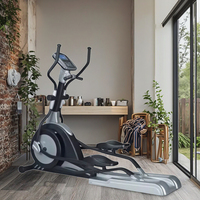 Machine elliptique commerciale-Entraîneur croisé robuste pour l'entraînement cardio en salle de sport