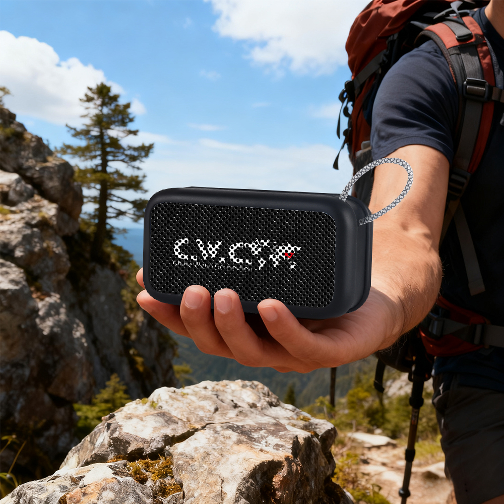 Black F18 Waterproof Wireless Speaker