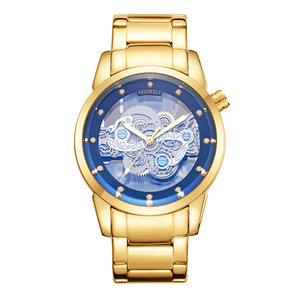 นาฬิกาข้อมือผู้ชายแบบโครงกระดูก รุ่นใหม่ ปี 2025 - นาฬิกาควอตซ์ใส ดีไซน์โดดเด่น กันน้ำ 5ATM ทันสมัย เหมาะสำหรับนักเรียน สไตล์ลำลอง เรืองแสง - Product Image 5