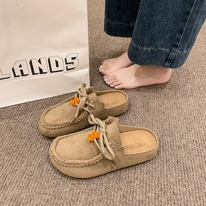 Explosions femmes usine en gros diapositives pour pantoufles Baotou maison chaussures avec cou <span class=keywords><strong>Ken</strong></span> conception augmenter le tempérament de banlieue - Product Image 6