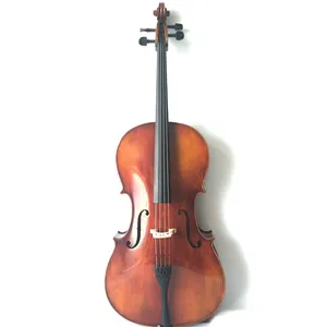 Vente chaude Professionnel de Haute Qualité Fait Main Vernie à L'huile Violoncelle