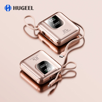 Meilleure Vente : Power Bank Portable 10000mAh, Station d'Alimentation 20000mAh avec Câble Intégré, PD20W 5V, Affichage Numérique pour Téléphone et Tablette