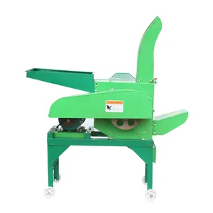 Sheep Goats Feeds Fine Short Grass Stalk Hay Chaff Cutter and Silk Kneading Machine Grain Grinder