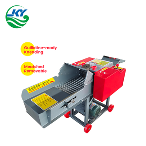 Nuova Tritatutto Diesel in Metallo per Foraggio, Mini Frantumatore di Paglia, Macchina per la Produzione di Mangimi per Animali, Trituratore per Insilato ed Erba 220V 3T - Product Image 2