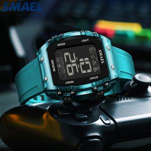 Reloj Deportivo Digital SMAEL 8108 para Hombre, Resistente al Agua 5BAR, con Cronógrafo y Pantalla LED - Product Image 4