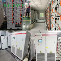 Système solaire hybride commercial Whayo complet 80 kW 100 kW 120 kW triphasé avec contrôleur MPPT et batterie lithium-ion
