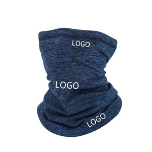 Cache-cou thermique personnalisé en polaire, écharpe d'hiver, cache-cou doux, respirant, coupe-vent, masque facial de ski pour hommes et femmes - Product Image 1