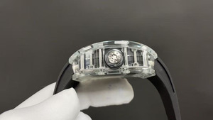 2026 Model 3501 <b>Black</b> Crystal case Top-quality Luxury Tourbillon Automatic Mechanical <b>Watch</b> for Men - Product Image 4