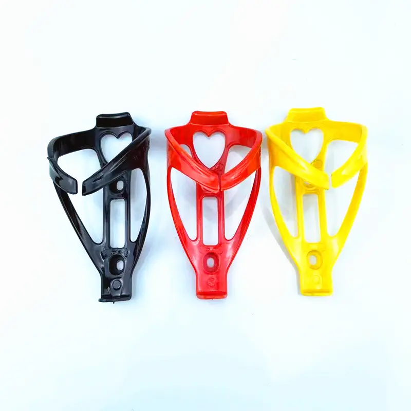 Manufacturer Wholesale Mountain Bike Road Bicycle Bottle Cage Fin Type Plastic Bottle Cage Water Cup Holder