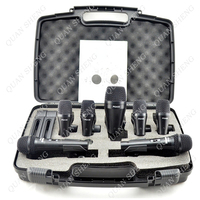 Kit de microphones pour batterie PGA-DMK7 7 pièces, 7 microphones pour instruments de musique, enregistrement PGA Drumkit7 Microphone