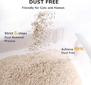 Flushable TOFU <span class=keywords><strong>Cat</strong></span> <span class=keywords><strong>Litter</strong></span> Controle de Poeira e Odores Qualidade Premium <span class=keywords><strong>Cat</strong></span> Waste Management Solution - Product Image 6
