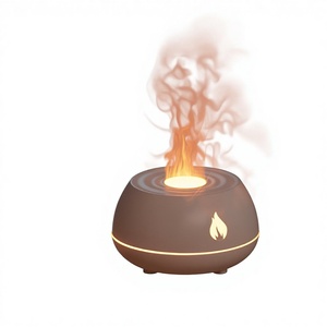 Diffusore di Aromi con Fiamma Simulata, Bestseller Transfrontaliero, Fiamme Colorate, Alimentazione USB, Capacità 0,5L, Uso Domestico, Olio Essenziale - Product Image 1