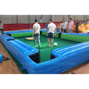 Vendita calda gioco di calcio gonfiabile umano biliardo piscina gonfiabile calcio biliardo