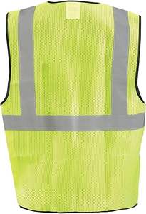 ऑक्कुनोमिक्स एनीसी/ईसिया 107-2020 कक्षा 2 प्रकार r मेष सर्वेक्षक चिंतनशील सुरक्षा निहित है जेब दोहरे आकार (s/M-4X/5x) - Product Image 2