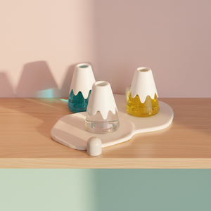 Custom Fragrance Glass Reed <strong>Diffuser</strong> Sets 130ml Long-Lasting <strong>Refill</strong> Oil Aroma Gift Set for Home <strong>Car</strong> Air Fresheners Romantic - Product Image 3