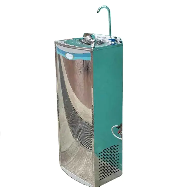 Distributeur de refroidisseur d'eau commerciale en acier inoxydable, compresseur pour l'extérieur, prix d'usine