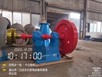 Untuk Proyek Energi Terbarukan, Turbin Mini Hidro 100 kW Set Generator Hidro 50/60hz