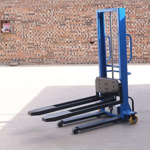 Высококачественный электрический самозагружающийся вилочный погрузчик грузоподъемностью 0,5 тонны, высотой подъема 1,6 м, с регулируемой батареей 48В 15 Ач и навесным оборудованием - Product Image 4