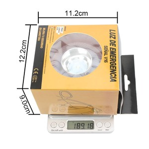 Feu <span class=keywords><strong>de</strong></span> signalisation d'urgence V16 Modèle B OLIVER – Lumière stroboscopique <span class=keywords><strong>LED</strong></span> blanche et jaune pour voiture, clignotante, <span class=keywords><strong>avec</strong></span> batterie intégrée puissante - Product Image 5