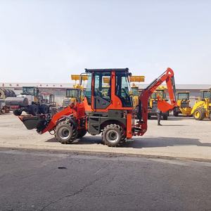 <strong>Small</strong> 1-7 Ton Front Loader Excavator Two Busy Heads China Origin Wheel Excavator Engine Motor Core Competitive <strong>UK</strong> Price - Product Image 2