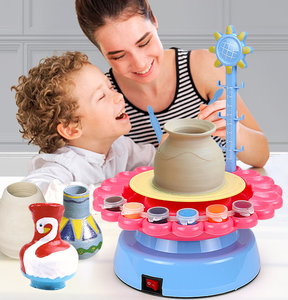 Máquina de Cerámica Eléctrica de Juguete para Niños, Máquina de Arcilla para Pintar a Mano - Product Image 5