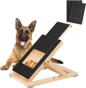 Planche à gratter pour chien en bois écologique - Couleur naturelle, style classique - Product Image 1