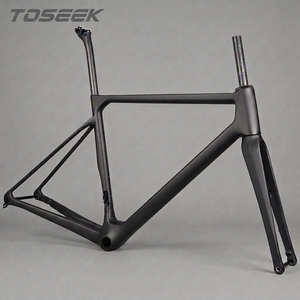 <span class=keywords><strong>TOSEEK</strong></span> T800 碳纤维公路自行车车架 碟刹 全内线走线 航空车架组 700C 穿轴式 Di2 兼容 Racing Pro - Product Image 1