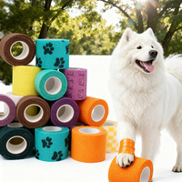 Bande adhésive respirante Xingda en gros, bandage cohésif non tissé pour usage médical, sportif et soins des animaux