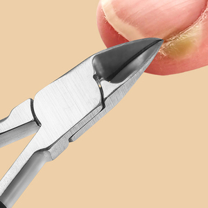 Ingrown Toenail Clippers Heavy Duty Curved Blade Nail Nipper 3Cr13 Stainless Steel Paronychia Nail Trimmer Thick Ingrown Nails - Product Image 5